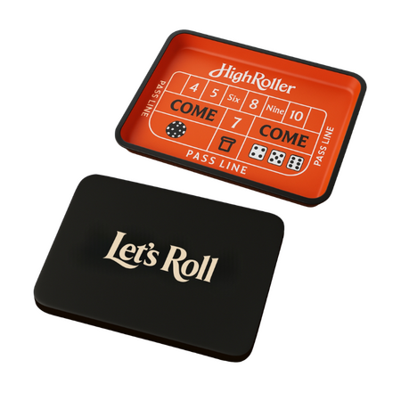 HIGH ROLLER | LET'S ROLL ROLLING TRAY $40.00