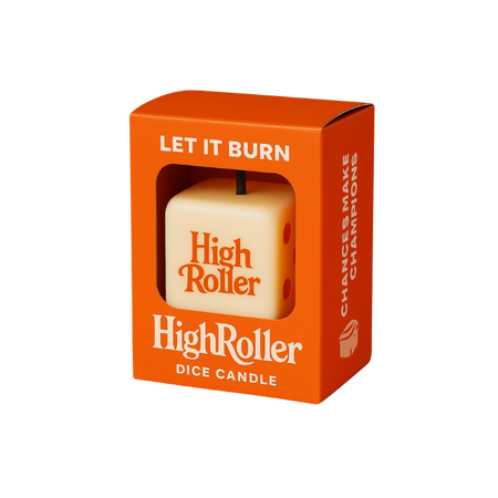 HIGH ROLLER | HIGH ROLLER DICE CANDLE $64.00