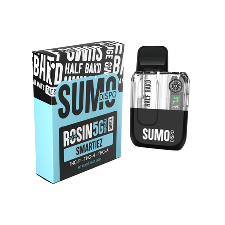 HALF BAK&#39;D | SMARTIEZ - 5G SUMO ROSIN THCA ALL-IN-ONE VAPORIZER $45.00
