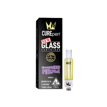 WEST COAST CURE | GRANDDADDY PURPLE - 1G CUREPEN PREMIUM CARTRIDGE $22.50